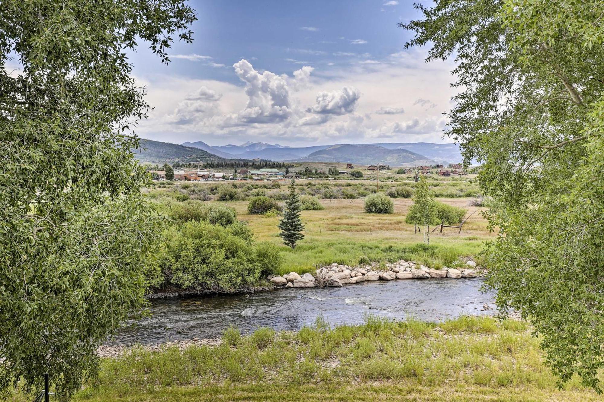 Riverfront Cabin About 4 Mi To Granby Ranch! Buitenkant foto